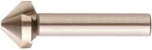 Pogłębiacz stożkowy DIN335 HSSE, kształt C, 90°, chwyt cylindryczny 8,0mm FORMAT