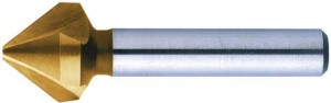 Pogłębiacz stożkowy HSS TiN, chwyt cylindryczny 75° 8,3mm FORMAT