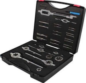 Zestaw gwintowników ręcznych DIN352 HSS UNF1/4-1. FORMAT