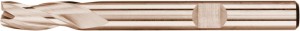 Frez do podłużnych otworów, krótki, DIN844 HSSCo8 3mm FORMAT