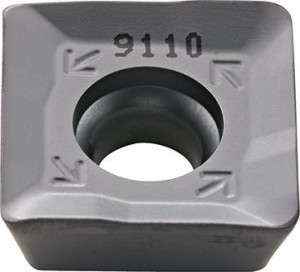 Wymienna płytka skraw. do frezow.15°, dodatni kąt natarcia, SDMT 120508SR M KNH 9110