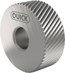 Rolka do radełkowania PM BL 30°, 10x4x4 G7 P0,6, z fazą QUICK