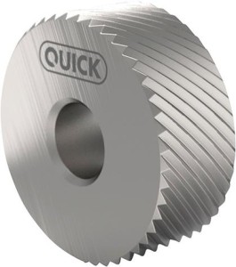 Rolka do radełkowania PM BR, 45°, 15x6x6A11 G7 P0,8, z fazą QUICK