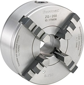 Czteroszczękowy uchwyt tokarski DIN6350, żeliwny 125mm FORMAT