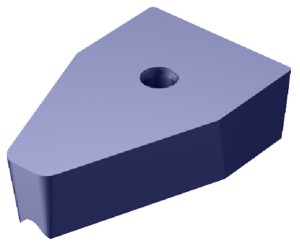 CoroMill® 176, płytka do frezowania kół zębatych 176M40-N100608E-PM1230 ID:8519104 Sandvik