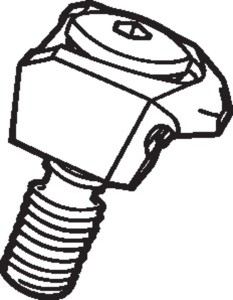 Mocowanie klinem 5431125-02 ID:5762773 Sandvik