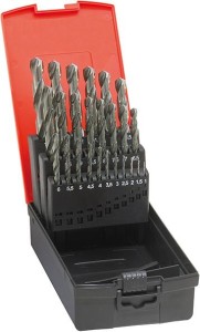 Zestaw wierteł krętych DIN338, szlifowane HSS, typ N, 1-10mm FORMAT