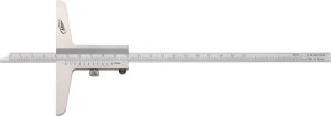 Głębokościomierz z prostym prętem pomiarowym 300mm HP