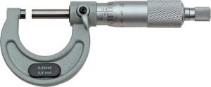 Mikrometr zewnętrzny, 25–50 mm FORTIS