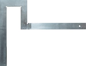 Kątownik do złączy kołnierzowych 300x300mm, ocynkowany FORMAT