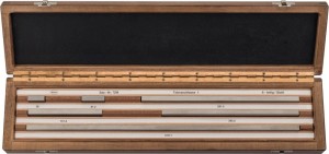 Zestaw płytek wzorcowych, ze stali, klasa tolerancji 2, 8-częściowy MAHR