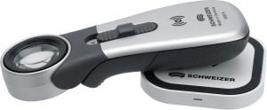 Lupa z oświetleniem Tech-Line 8xD 30mm SCHWEIZER