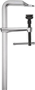 Ścisk śrubowy ślusarski, z litej stali 250x140mm BESSEY