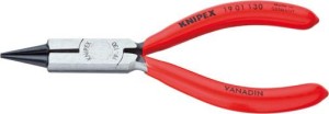 Szczypce tnące okrągłe (jubilerskie), z rękojeściami z tworzywa sztucznego 130mm KNIPEX