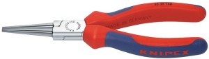 Szczypce płaskie wydłużone, kształt 3, z rękojeściami wielokomponentowymi 160mm KNIPEX