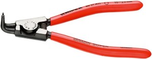 Szczypce do pierścieni osadczych zewn., wygięte 4621 A11 mm KNIPEX