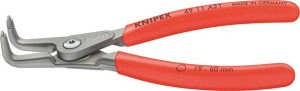 Szczypce do pierścieni osadczych zewn., wygięte, ze sprężyną rozwierającą A01 mm KNIPEX