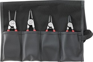 Zestaw szczypiec do pierścieni osadczych, 4-częściowy FORMAT