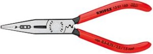 Szczypce do okablowania z rękojeściami z tworzywa sztucznego 160mm, KNIPEX