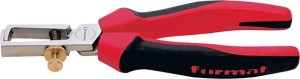 Szczypce do ściągania izolacji z 2-komponentowymi rękojeściami 160mm qmm FORMAT