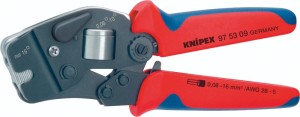 Szczypce do zagniatania, samonastawne 10-16qmm KNIPEX