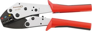 Szczypce do zagniatania izolowanych końcówek kablowych 0,5-6qmm FORMAT