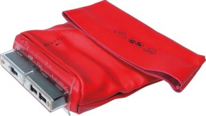 Uchwyt do wkładania i wymiany wkładek bezpieczników NH z miernikami kontakt. DIN43620/1 wlk.00 + 0-3 + /2 do 600V HESSE