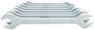 Zestaw kluczy płaskich dwustronnych DIN3110 6-22mm, 8-częściowy GEDORE