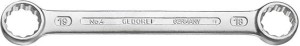 Klucz oczkowy, dwustronny DIN837B 19x22mm GEDORE