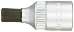 Nasadka wkrętakowa 1/4 do śrub z łbem z gniazdem 6-kątnym 2x28mm GEDORE