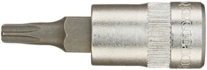 Nasadka wkrętakowa 1/4 do śrub z gniazdem TORX 10x36mm FORMAT