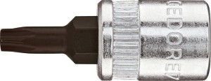 Nasadka wkrętakowa 1/4 do śrub z gniazdem TORX 25x30,5mm GEDORE