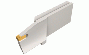 SGFFA  40-R-5-SELF-GRIP reinforced face grooving blades, used on standard tool blocks.