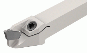 SGFR  9.5B-2D20 SH-Integral shank, short head, parting and grooving toolholder. Used for CNC and Swiss automatics.