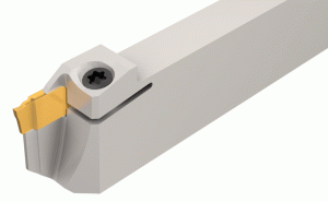 DGTL 2009B-1.5T9SH-Integral shank, reinforced parting and grooving short head tools carrying DGN double-ended inserts.