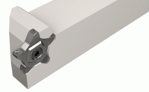 PCHR 25.4-24-Grooving, parting and recessing holders carrying inserts with 5 cutting edges.