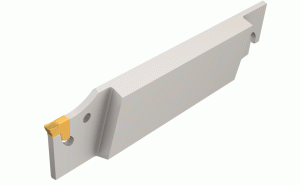 TGFHR 32T33-3-Single-and double-ended, parting and grooving, reinforced blades carrying TANG-GRIP tangentially clamped inserts.