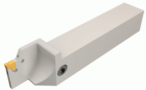TGTR 12.7-2JHP-Integral shank tools with a very rigid clamping. Enables machining at very high feeds and provides excellent straightness and surface finish. Recommended for parting interrupted cuts. Excellent tool and pocket life.