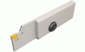 TGFHR 32C-3T33-JHP-Parting and grooving reinforced blades with channels for high-pressure coolant carrying TANG-GRIP inserts.