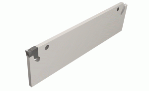 TGFH 22MB-3-L84-Parting and grooving blades for other manufacturers blocks, carrying TANG-GRIP single-ended, tangentially clamped inserts.