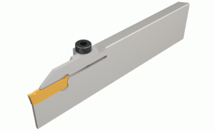 DGFHL 26B-2TR-D36-Double- and single-ended, parting and grooving reinforced blades for double-ended DGN inserts. For Traub and Index machines.
