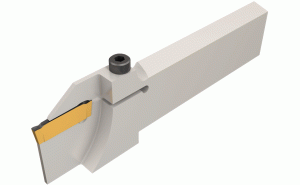 DGFHR 26B-3D50L-Double- and single-ended, parting and grooving reinforced blades for double-ended DGN inserts.