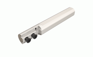 HAI 38.1C-Boring bars with coolant holes for internal grooving and turning adapters.