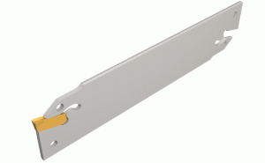 CGHN 32-5DG-CUT-GRIP double-ended blades for external grooving and turning self-clamped inserts.