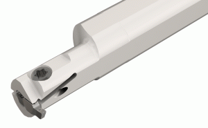 GEHIML 12.7-14-Internal machining boring bars with coolant holes, using  GEMI and GEPI inserts in smaller than .075" widths (the insert is not fully supported).