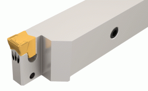 TGBHL 19C-6-SUMO-GRIP tools with very rigid clamping. Recommended for grooving, turning and parting at very high feed rates and interrupted cuts. Excellent tool and pocket life.