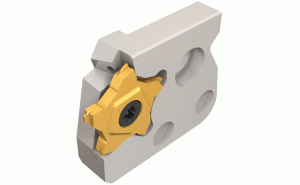 PCADR 24-JHP-Adapters with high-pressure coolant holes, for PENTACUT grooving inserts.