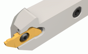 SCHR 12-22BF-JHP-Grooving and turning tools with high-pressure coolant channels with back and front clamping, for Swiss-type and automatic machines.