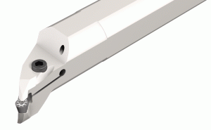 GHIUR 50UC-6-45° undercutting bars for internal turning aluminum wheels.