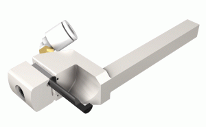 GHPCOR 16-25-4-6-Perpendicular square-shank tools for use of PICCOCUT inserts on cross slide units of Swiss type machines.